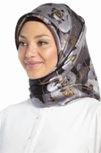 Twill İpek Eşarp -(Nostalji Twill)-8144D thumbnail 2
