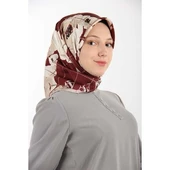 Twill İpek Eşarp -(Nostalji Twill)-8144D thumbnail 10