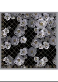 Twill İpek Eşarp -(Nostalji Twill)-8144D thumbnail 3
