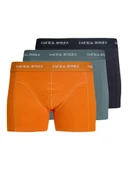 Jack Jones Mıles Solıd 3 Lü Paket Erkek Boxer 12281994 thumbnail 1