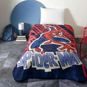 Lisanslı Spiderman Block Tek Kişilik Battaniye thumbnail 2