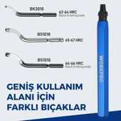 WORKPRO WP309010 Profesyonel Çapak Temizleme Kalemi + 3 Parça Bıçak thumbnail 3