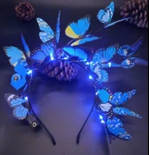 Led Işıklı 3D Kelebek Taç thumbnail 2