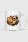 Sushi Baskılı Kupa Bardak thumbnail 1