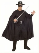Zorro Kostümü Yetişkin thumbnail 2