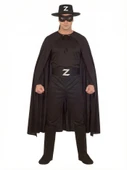 Zorro Kostümü Yetişkin thumbnail 5