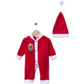 BEBEK YILBAŞI NOEL TEMALI NOEL BABA BASKILI TULUM thumbnail 4