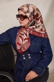 Desenli Twill İpek Eşarp-0918 thumbnail 2