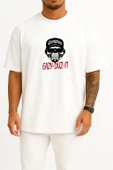 Oversize Eazy Duz İt Eazy E Göğüs Baskılı Unisex T-Shirt thumbnail 7