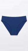 Lacivert Klasik Basic Lazer Kesim Bikini Külot thumbnail 1