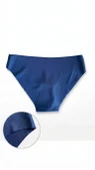 Lacivert Klasik Basic Lazer Kesim Bikini Külot thumbnail 3