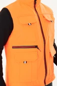 Orange Safety Softshell Turuncu Yelek thumbnail 4