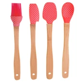 Bambum Bolly 4 Parça Spatula Seti Küçük thumbnail 1