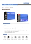 Lexron 3kW 12V Tam Sinüs Inverter thumbnail 13