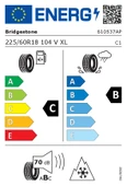 BRIDGESTONE BLIZZAK LM6 225/60R18 104V Kış Lastiği - 2025 thumbnail 5