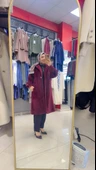 Kaşe Angora Düğmeli Kaban thumbnail 3