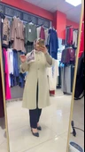 Kaşe Angora Düğmeli Kaban thumbnail 7