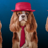 Sevimli Köpekler Kanvas Tablo 60 x 120 thumbnail 2
