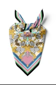 F55 ABSTRACT FLORAL BANDANA thumbnail 1