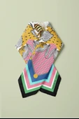 F55 ABSTRACT FLORAL BANDANA thumbnail 4