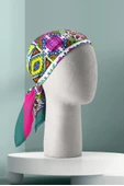 F88  KADIN DESENLİ BANDANA thumbnail 3