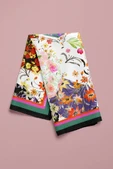 G66 FLOWERS PATCHWORK TASARIMLI BANDANA  DG11971 thumbnail 3
