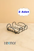 2'li Özel Tasarım Kare Peçetelik thumbnail 1