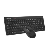 A4TECH A4 TECH FG2300 Q 2.4 GHZ AIR2 SIYAH KLAVYE+MOUSE thumbnail 2
