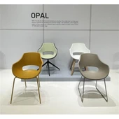 Papatya Opal Swivel Pro Koltuk - Krom Ayak & Renk Seçimli thumbnail 2