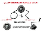 AKSA 800DE UYUMLU MARŞLI,KURMALI STARTER thumbnail 1