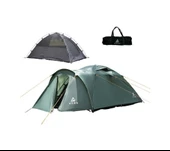 Orcamp Nord Dorm 3 Kişilik Çadır Yeşil thumbnail 2