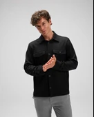 Ellesse Erkek Siyah Ceket Düğmeli EM605 thumbnail 8