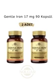 Solgar Gentle Iron 17mg 90 Kapsül 2 Adet thumbnail 1