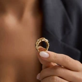 Smooth Gold Altın Yüzük 7mm thumbnail 1