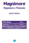 Magnimore Magnesium L-Threonate 60 Kapsül thumbnail 3