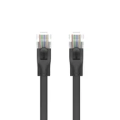 UNITEK CAT6 PATCH KABLO 1MT FLAT 1GBPS, SİYAH (C1809GBK) thumbnail 3