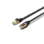 UNITEK CAT7 PATCH KABLO 3MT FLAT 10GBPS C1897BK-3M thumbnail 1