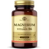 Solgar Magnesium with Vitamin B6 100 Tablet thumbnail 1