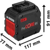 Bosch Professional ProCORE 18V 12.0Ah Akü thumbnail 2