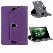 Ennar Codegen Quantum 4 - 7" Tablet Uyumlu Standlı Üniversal Kapaklı Tablet Kılıfı Mor Mor thumbnail 1