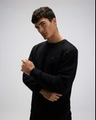 Ellesse EM282-1-BK Erkek Siyah Sweat thumbnail 7