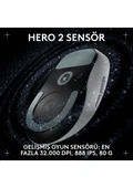 logitech G PRO X Superlight 2 DEX Kablosuz Gaming Mouse (910-007366) thumbnail 5