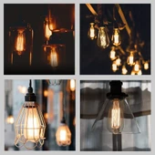Rutter RT-11203 6W Armut Rustik Led Ampul Amber - 3 Adet thumbnail 6