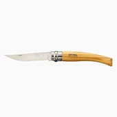Opinel Inox Slim Line 08 Olive Tree Fleto Çakı thumbnail 1