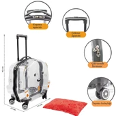 Lepus Wheel Bag Gri thumbnail 5
