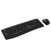 RAPOO X1800 PRO Kablosuz Klavye Mouse Set Siyah thumbnail 3
