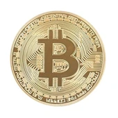 OLLEVRA Bitcoin Madeni Hatıra Hediye Sikke thumbnail 1