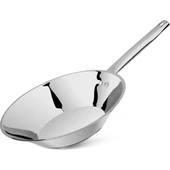 LİNES 28 CM CHEF ÇELİK WOK TAVA METAL KULP thumbnail 3