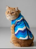 Surf Rain Kedi Yağmurluk Ceket thumbnail 6