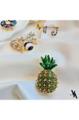 DM Takı Ananas Meva Broş thumbnail 1